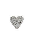 Kismet By Milka 14kt Rose Gold Mini Heart Diamond Stud