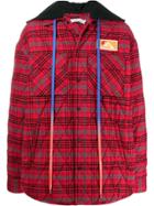 Off-white Check Flannel Jacket - Red