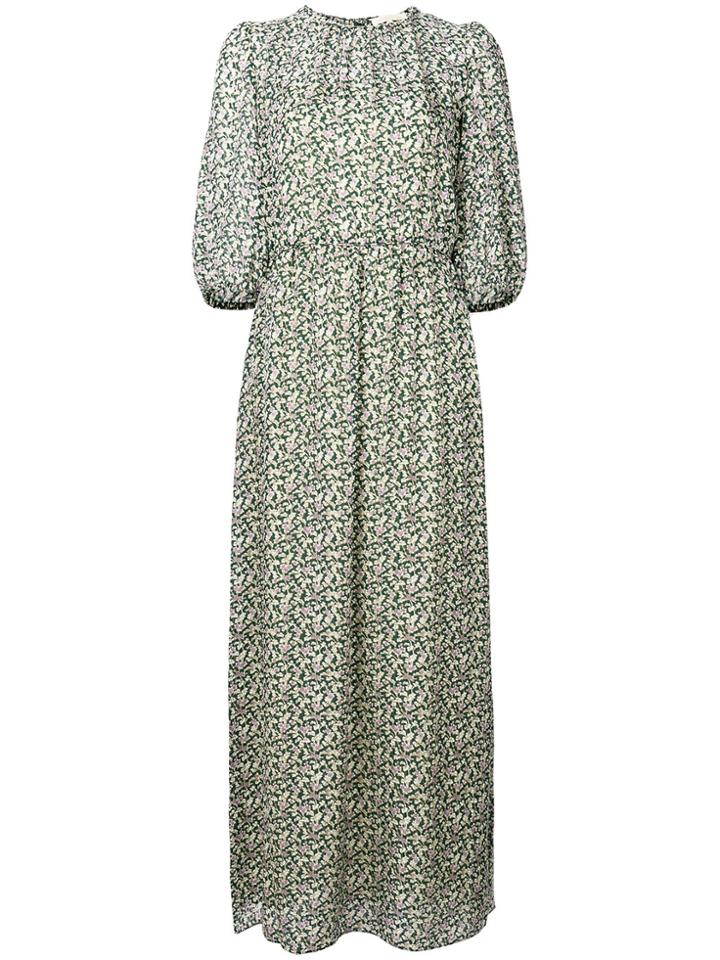 Vanessa Bruno Floral Day Dress - Green