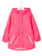 Stella Mccartney Kids Zipped Rain Jacket, Girl's, Size: 6 Yrs, Pink/purple