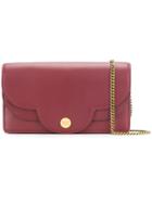 See By Chloé Envelope Chain Shoulder Bag - Red