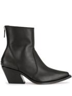 Givenchy Pointed Cowboy Boots - Black