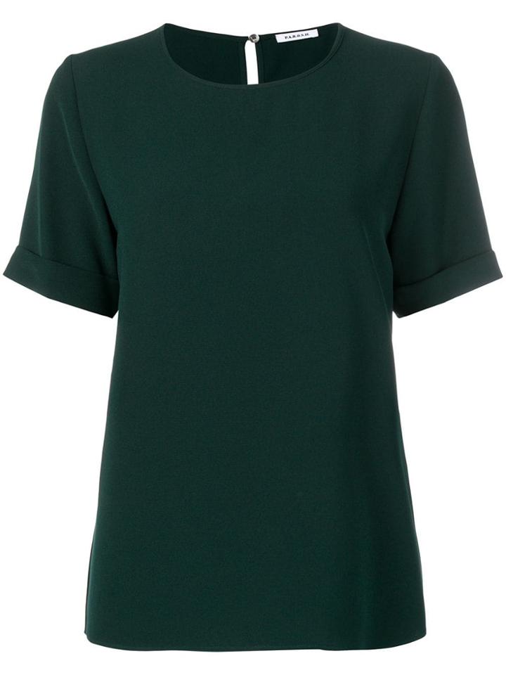 P.a.r.o.s.h. Short Sleeved Blouse - Green