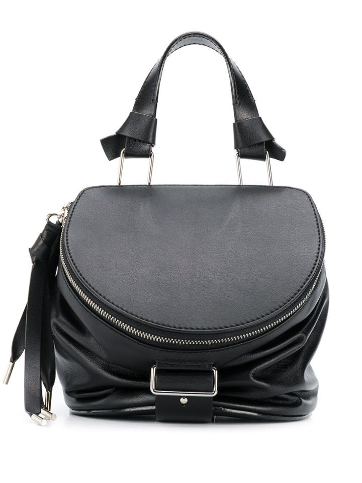 Bally Round-shaped Shoulder Bag - Black