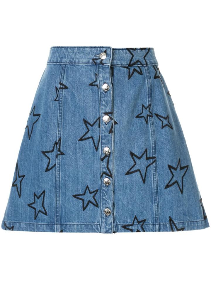 Être Cécile All-over Star Skirt - Blue