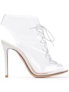 Gianvito Rossi Transparent Boots - White