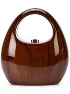 Rocio Basket Shaped Bag - Brown
