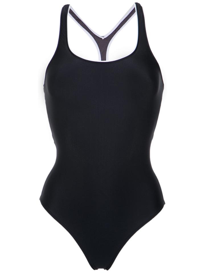Lygia & Nanny Scoop Neck Swimsuit - Black