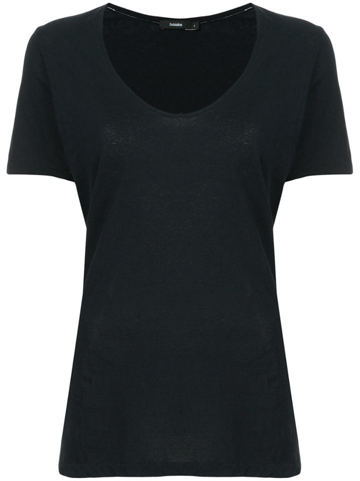 Bassike Classic Short-sleeve T-shirt - Blue