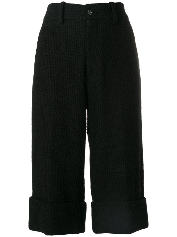 Gucci Light Tweed Bermuda Shorts - Black