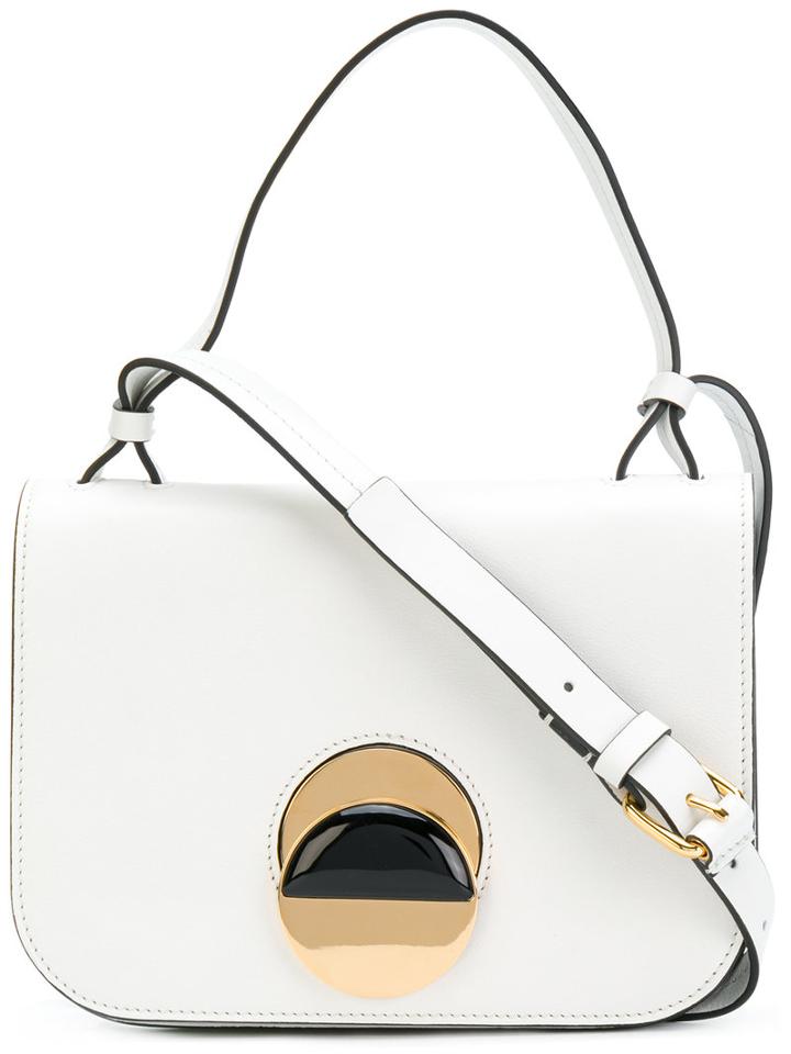 Marni - Pois Cross Body Bag - Women - Calf Leather - One Size, White, Calf Leather
