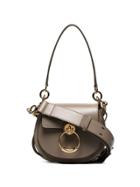 Chloé Grey Tess Leather Shoulder Bag