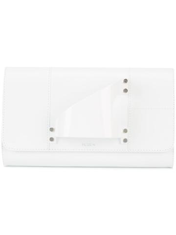 Perrin Paris Glove Clutch Bag - White
