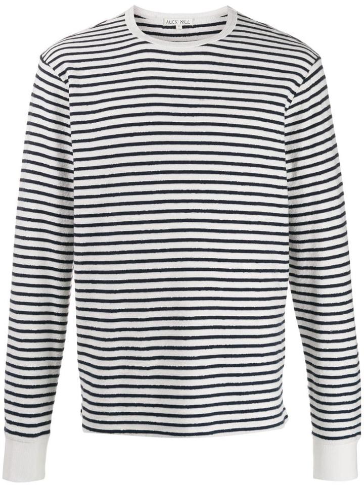 Alex Mill Long Sleeve Striped Top - White