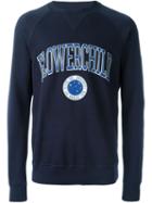 Diesel Flowerchild Print Sweatshirt, Men's, Size: L, Blue, Cotton