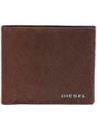 Diesel Classic Bi-fold Wallet - Red