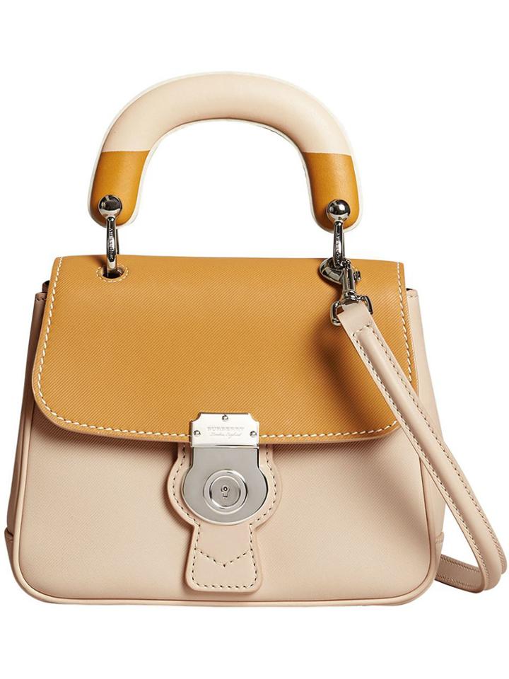 Burberry Small Dk88 Top Handle Bag - Nude & Neutrals
