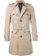 Loveless Classic Trench Coat, Men's, Size: Medium, Brown, Cotton/polyester