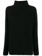 The Elder Statesman Relaxed-fit Cashmere Jumper - Black