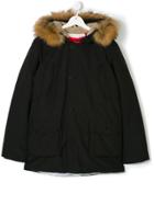 Freedomday Junior Fur Trimmed Parka - Black