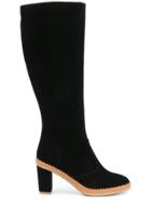See By Chloé Knee High Boots - Black