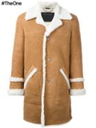 Marc Jacobs Shearling Coat, Men's, Size: 50, Nude/neutrals, Lamb Skin/lamb Fur