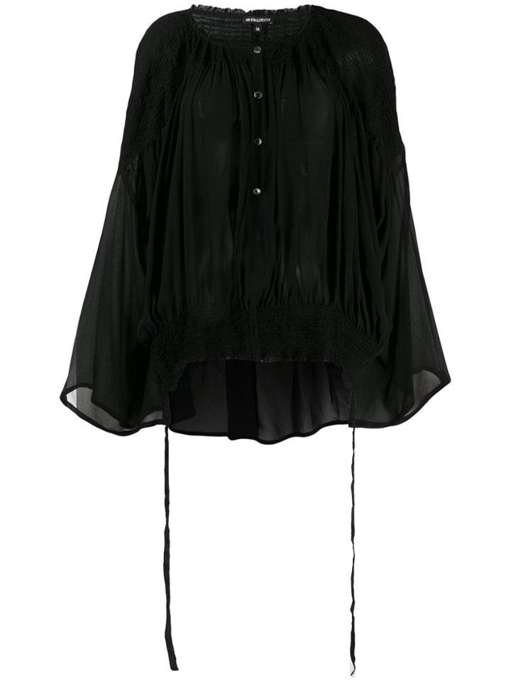 Ann Demeulemeester Mclottie Blouse - Black