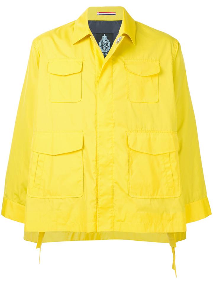 Guild Prime Flared Sleeve Cropped Jacket - Yellow & Orange