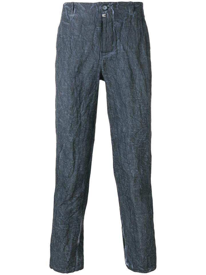Transit Wrinkled Trousers - Blue