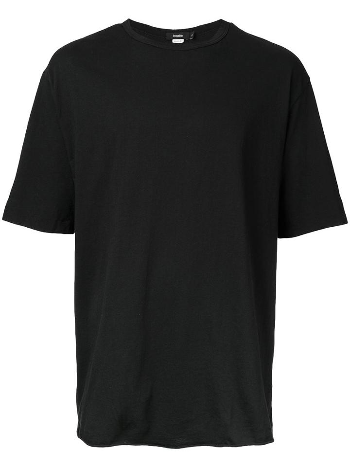 Bassike Super Slouch T-shirt, Men's, Size: Medium, Black, Cotton