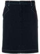 Rta Mini Wrap Skirt - Black