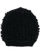 Lost & Found Rooms Chunky Knit Beanie - Black