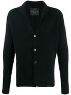 Roberto Collina Long-sleeve Fitted Cardigan - Black