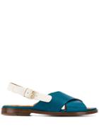 Chie Mihara Wan Sandals - Blue