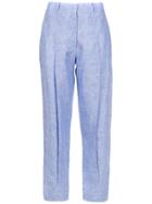 Alcaçuz Ferroada Cropped Trousers - Blue