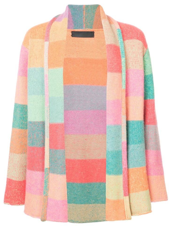 The Elder Statesman Italy Striped Smoking Jacket - Multicolour