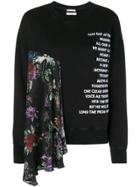 Each X Other Scarf Sweatshirt - Black