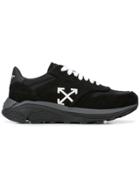 Off-white Logo Runner Sneakers - Black