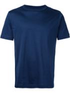 Estnation Crew Neck T-shirt, Men's, Size: Large, Blue, Cotton