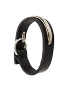 Werkstatt:münchen Hook Cross Bracelet - Black