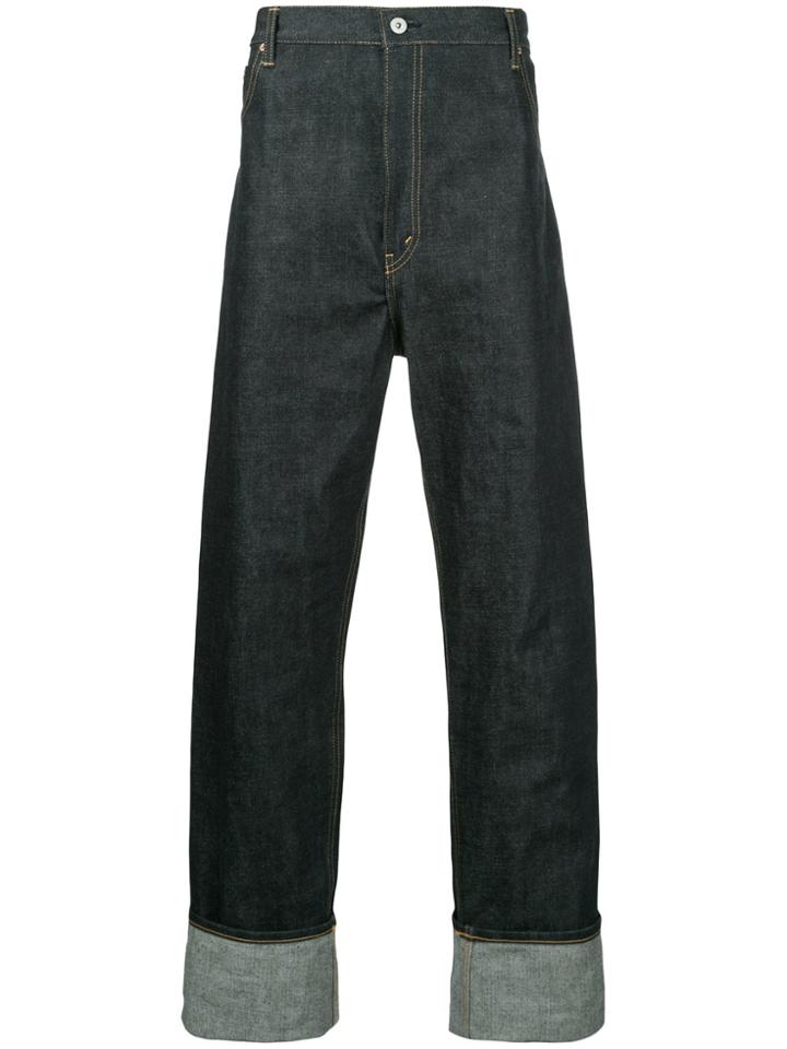 Junya Watanabe Comme Des Garçons Man Wide-leg Jeans - Blue