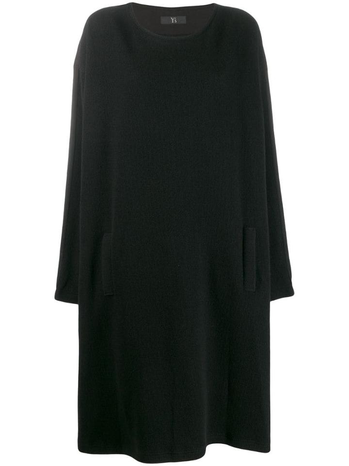Y's Oversized Fit Dress - Black