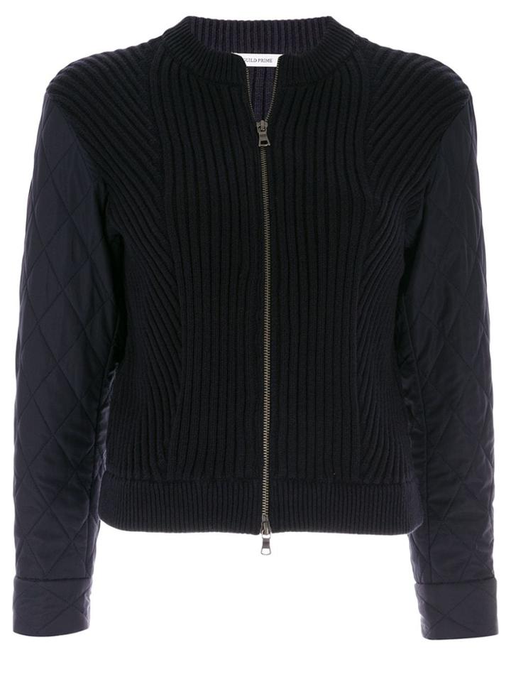 Guild Prime Shell-panelled Cardigan - Blue