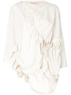 Marni Ruched Top - Nude & Neutrals