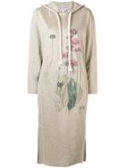 Loewe Botanical Hoodie Dress - Neutrals
