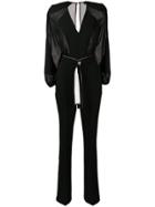Elisabetta Franchi Double Breasted Jumpsuit - Black