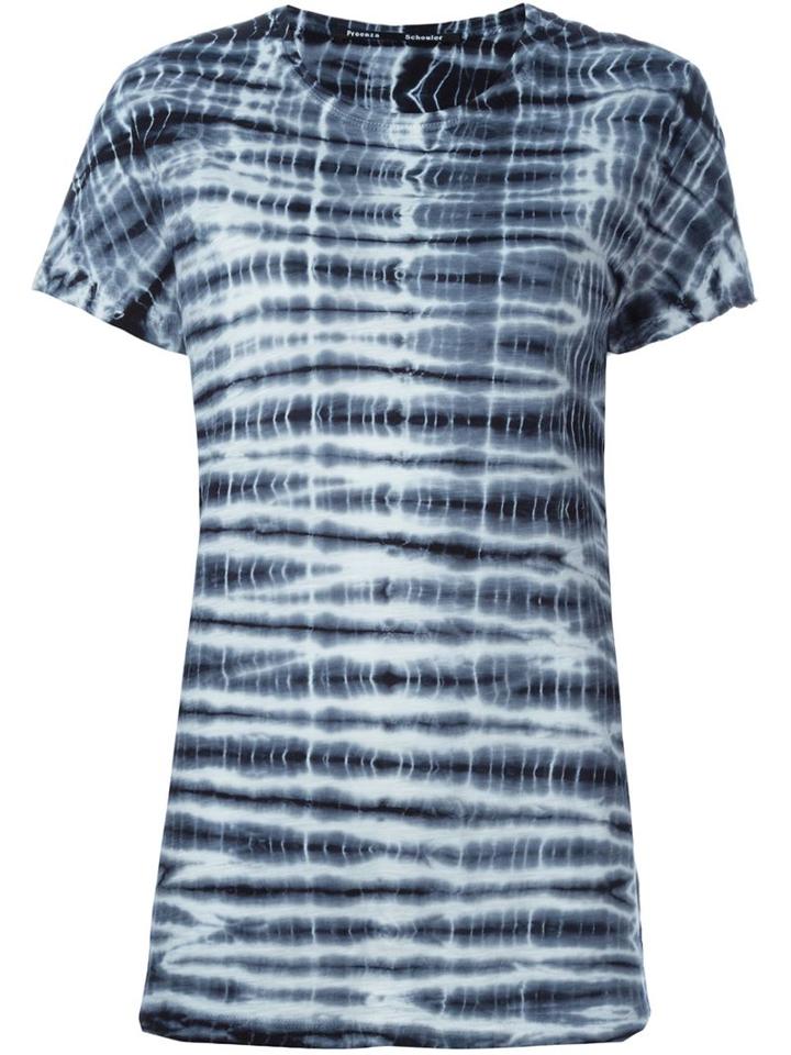 Proenza Schouler Tie-dye T-shirt, Women's, Size: Small, Black, Cotton