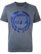 Diesel 't-joe-ap' T-shirt, Men's, Size: Xxl, Grey, Cotton