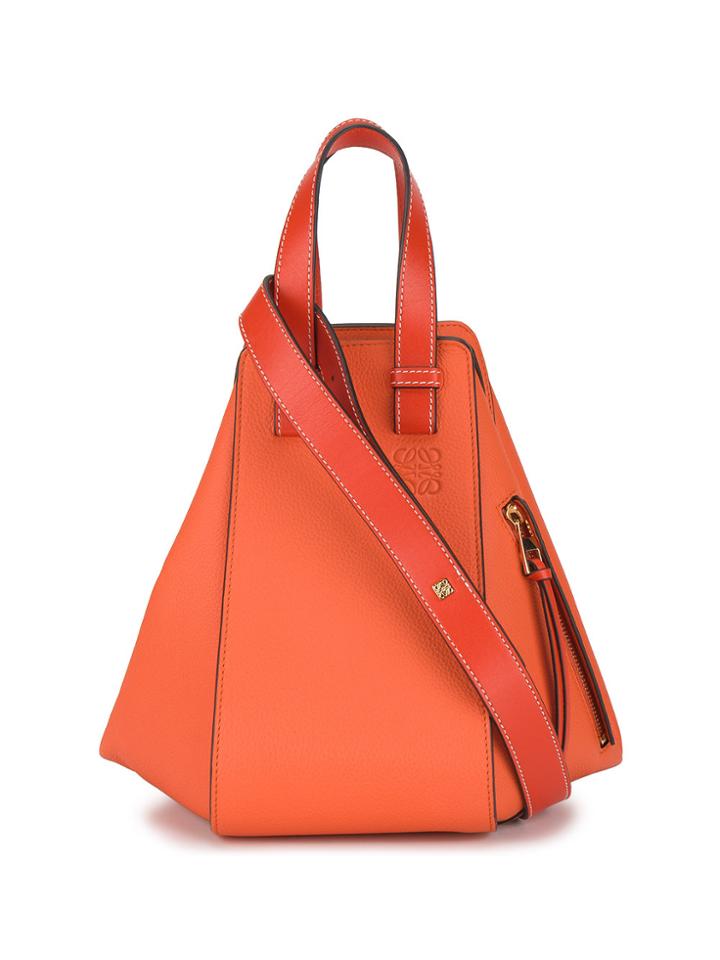Loewe Orange Small Hammock Shoulder Bag - Yellow & Orange