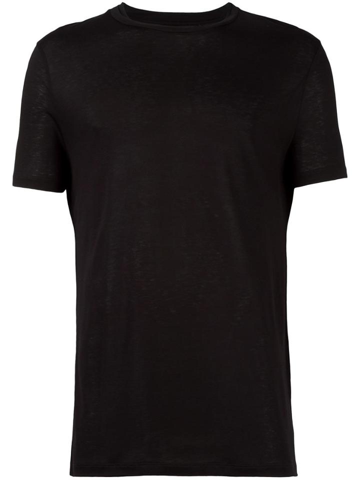Neil Barrett Slub Knit T-shirt - Black
